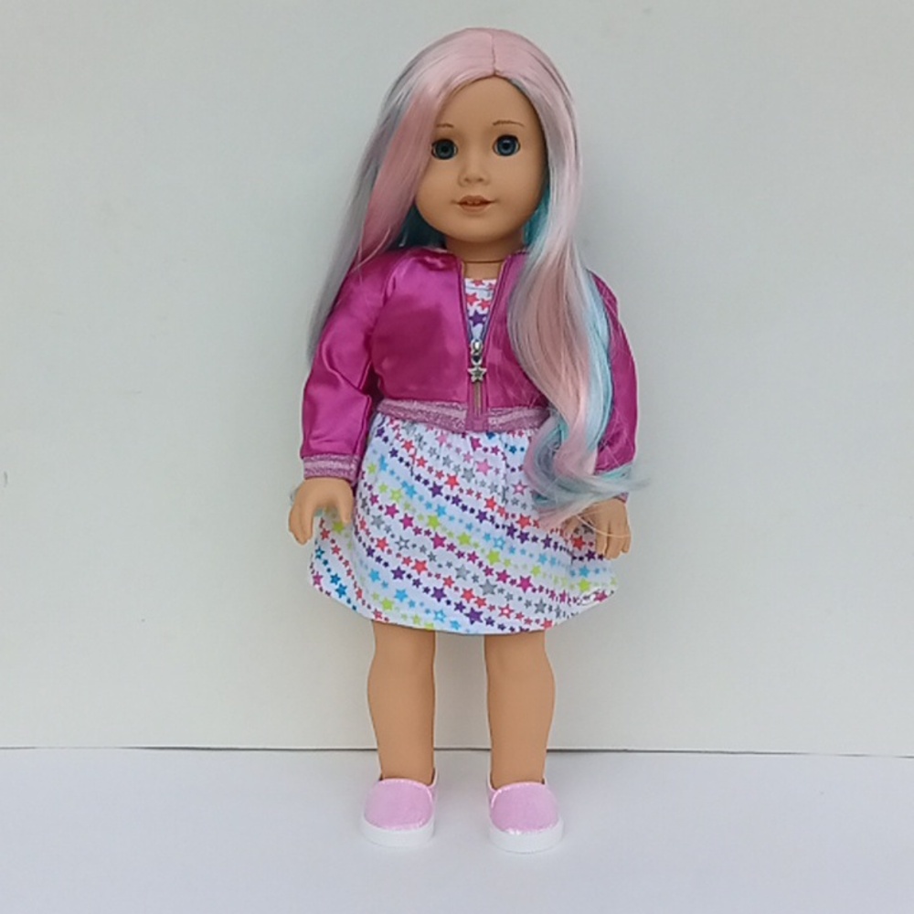 American Girl Truly Me 88 Doll And Book With Box - Picture 4 of 16
